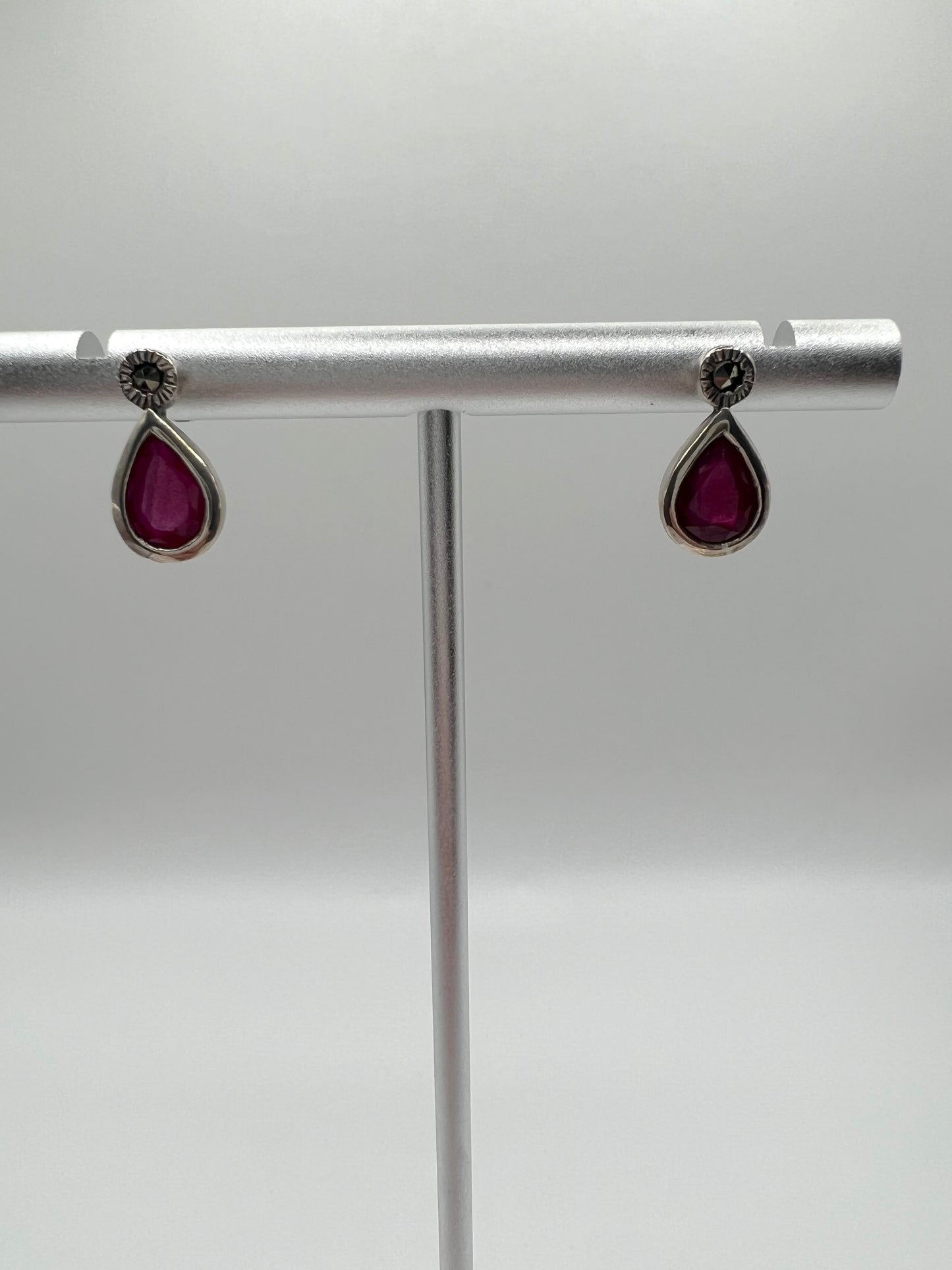 Sterling Silver Teardrop Earrings